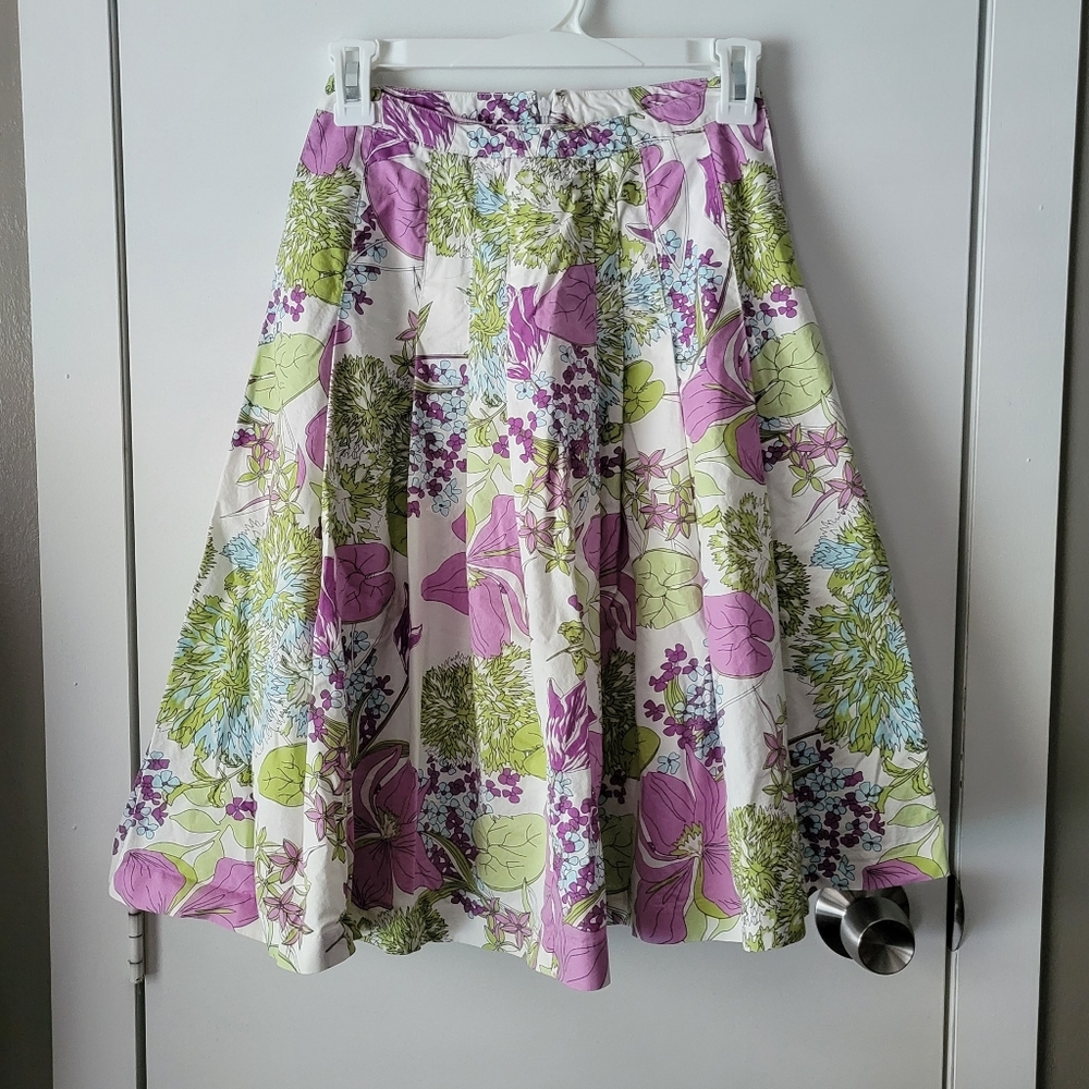 Mossimo floral cottage core skirt
